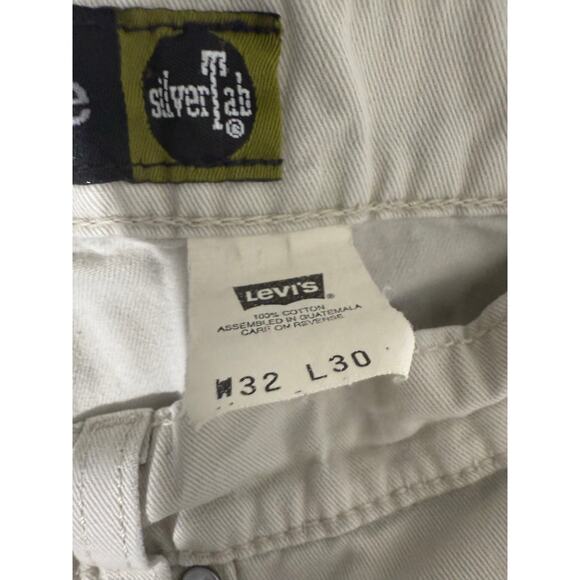 Levi’s Silvertab Men’s Pants 32x30 – Straight Loose Fit – Khaki Cotton - Picture 6 of 7